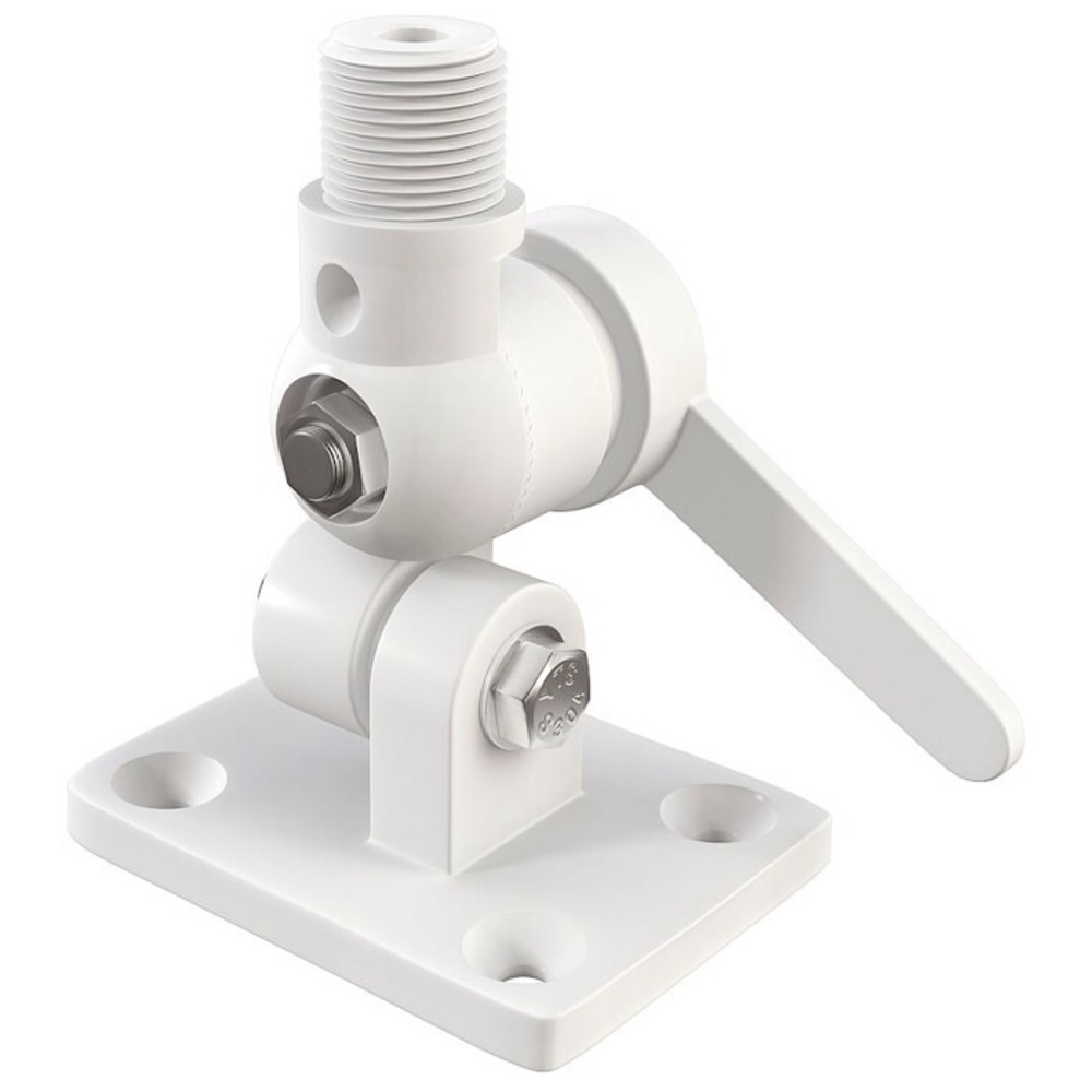 SEA FIT Heavy-Duty Nylon Flat Surface Antenna Mount Racheting Quick Release